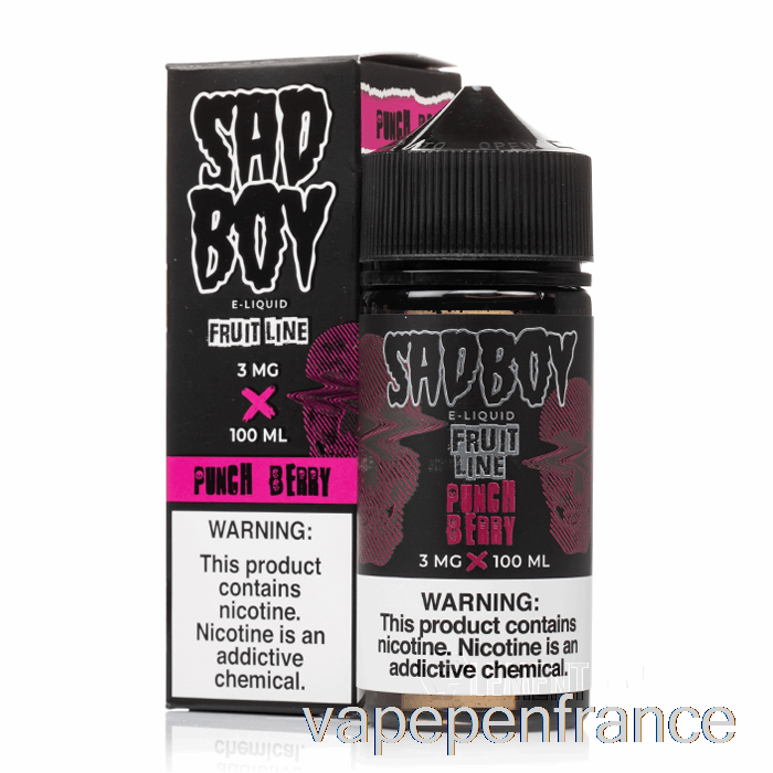 Punch Berry - Sadboy - Stylo Vape 100 Ml 6 Mg